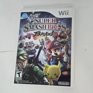 Super Smash Bros. Brawl for Nintendo Wii / Complete & EUC
